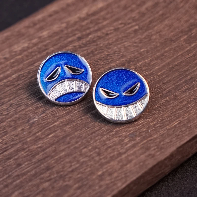 Japanese Anime Pins Ace Cap Lapel Pins for Backpack Brooch Metal Enamel Pin Manga Brooches for Women Men Badge Jewelry