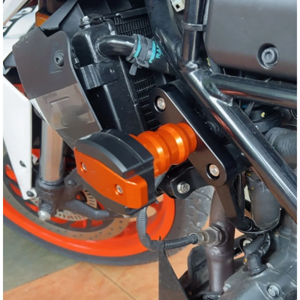

Защитные слайдеры (краш-пады) для мотоциклов KTM DUKE 390 (2013-2023), DUKE 125, 200, 250 (2017-2023)