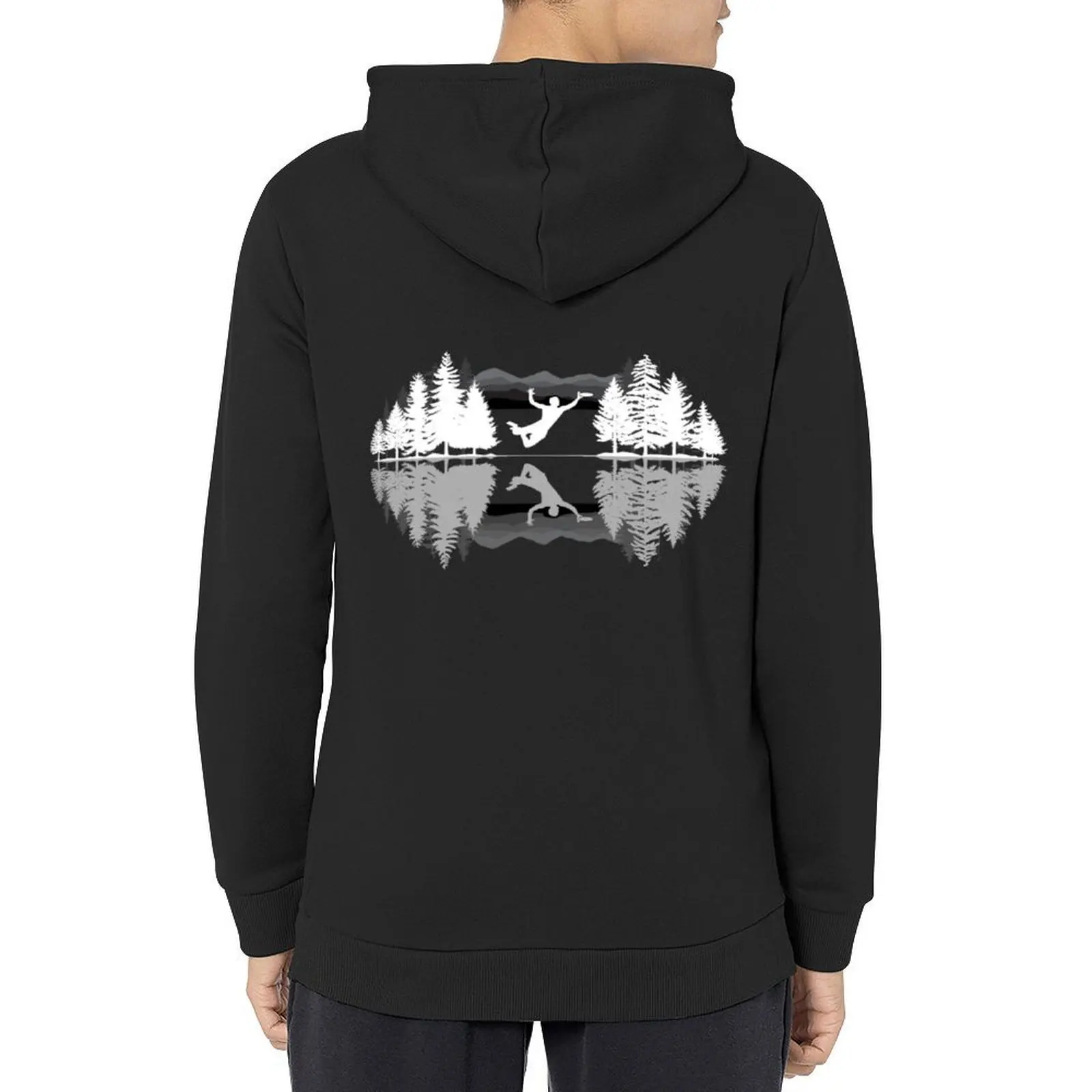 

Forrest Sunset Hoodie autumn new products graphic t shirts men men's clothing aesthetic clothing oversized hoodie