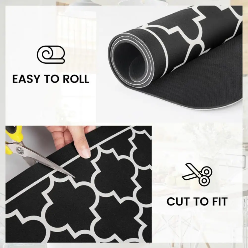 Drain Mat for Kitchen Durable Countertop Drying Mat Absorbent Dish Drying Mat for Kitchen Counter Multi-functional Rubber Backed