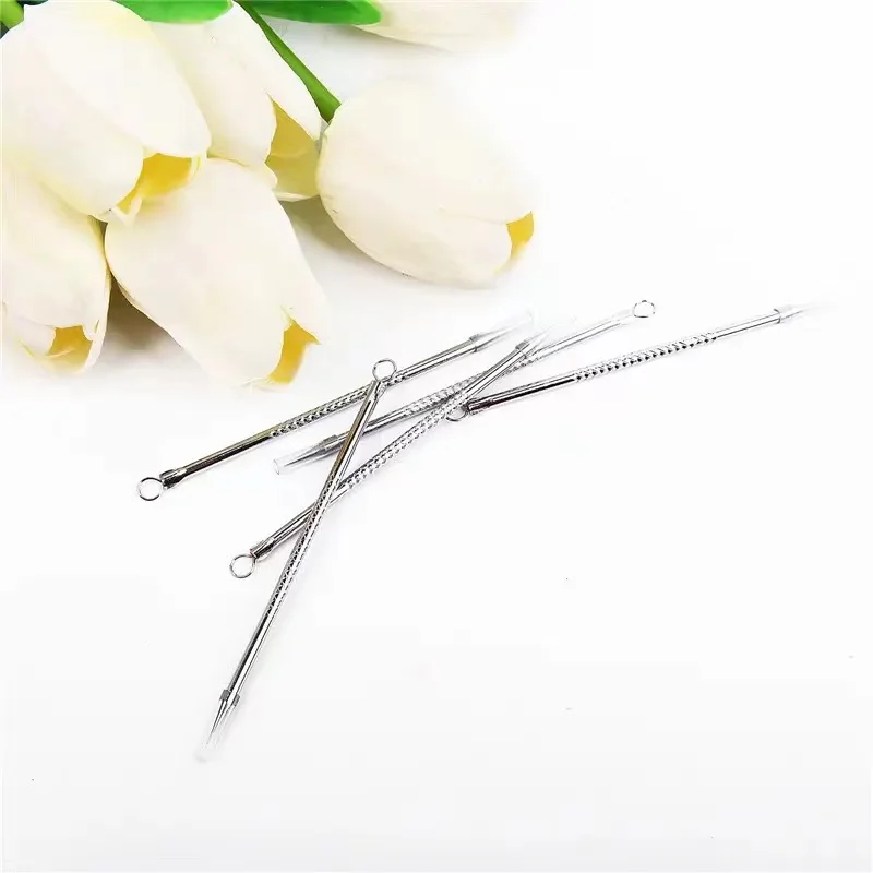 1pc In Acciaio Inox Comedone Comedone Acne Blemish Estrattore di Rimozione Viso Cura Della Pelle Poro Cleaner Aghi Rimuovere Strumenti Caldo