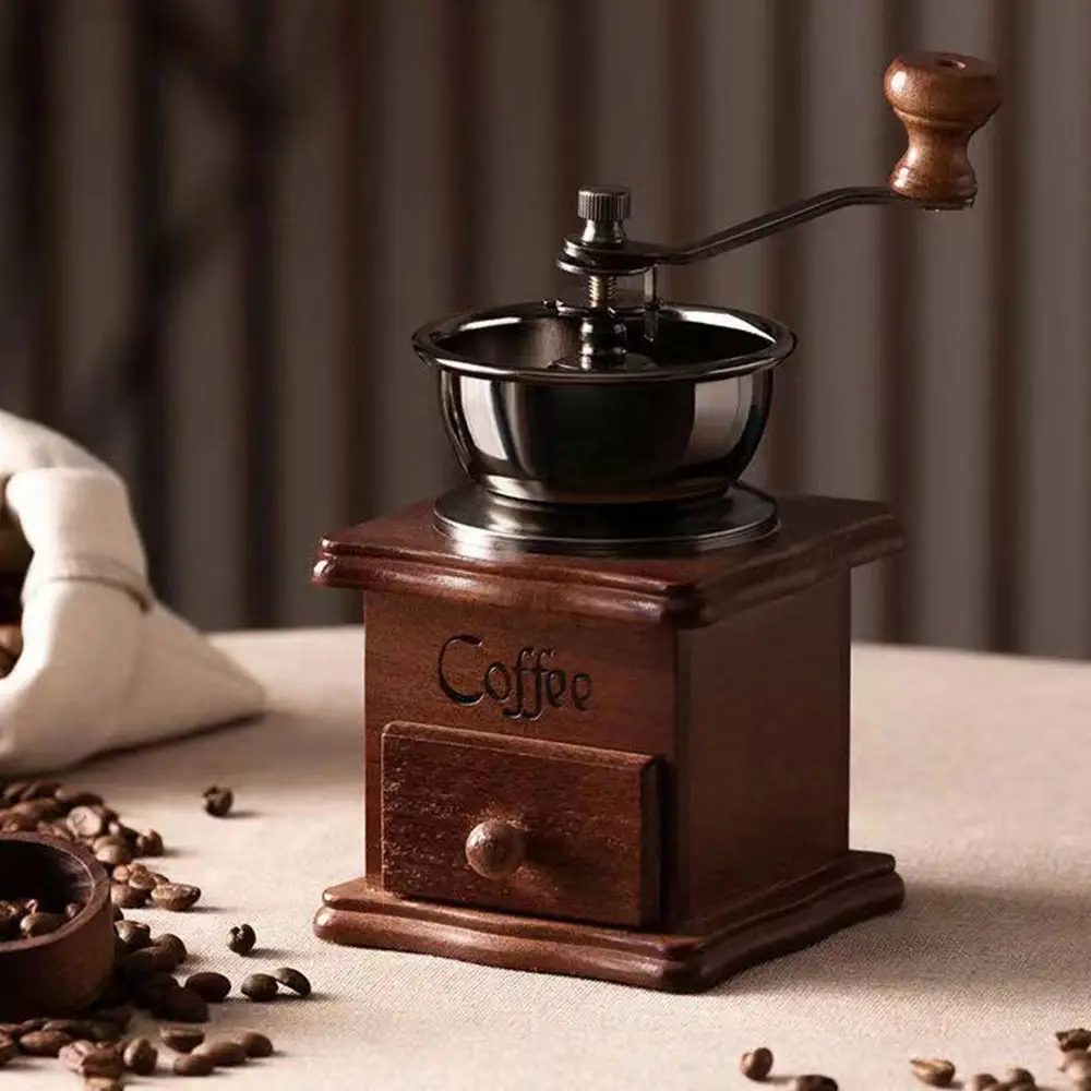 

Coffee Grinder Classical Retro Manual Coffee Bean Grinder Coffee Maker Professional Barista Coffeeware Coffee Accessories