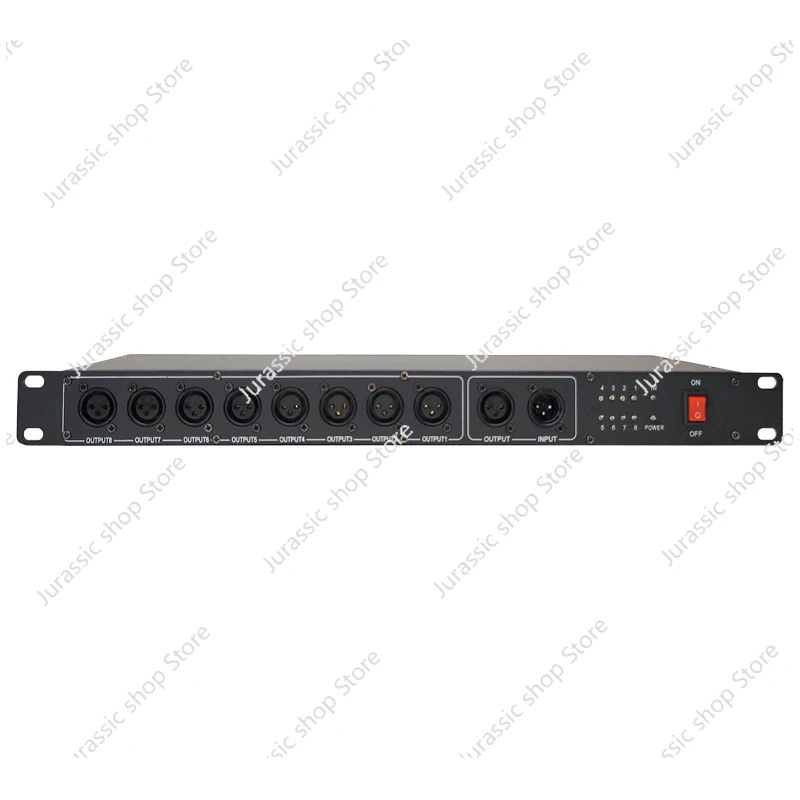 

Fast Shipping Best Quality 8CH DMX Splitter DMX512 Light Stage Lights Signal Amplifier Splitter 8 Way DMX Distributor