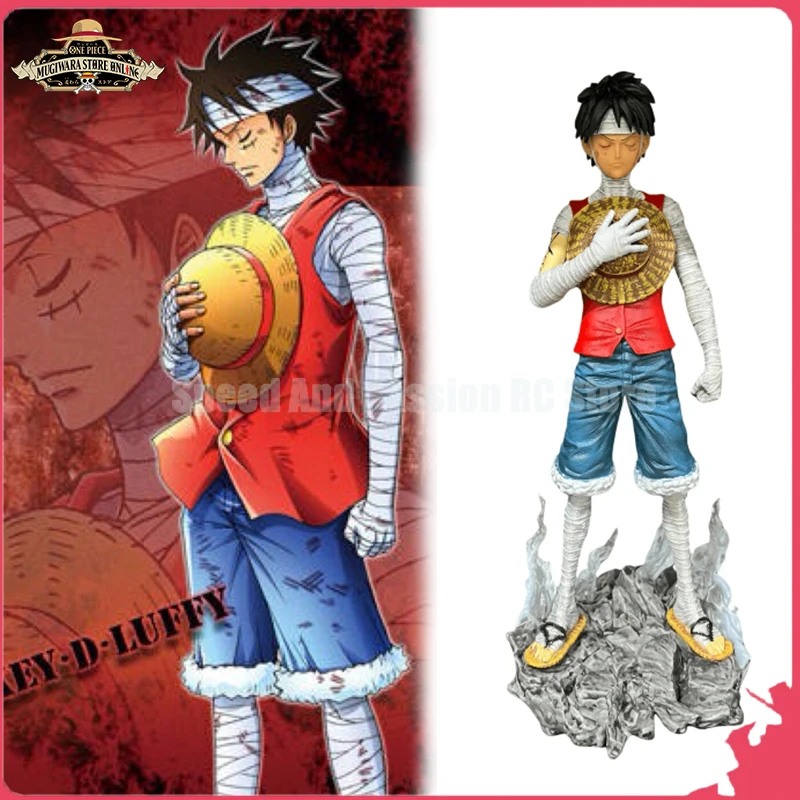 

Pirate King Mourning And Luffy Commemorating White Beard Ace Scene Anime Model Handheld Peripheral Decoration