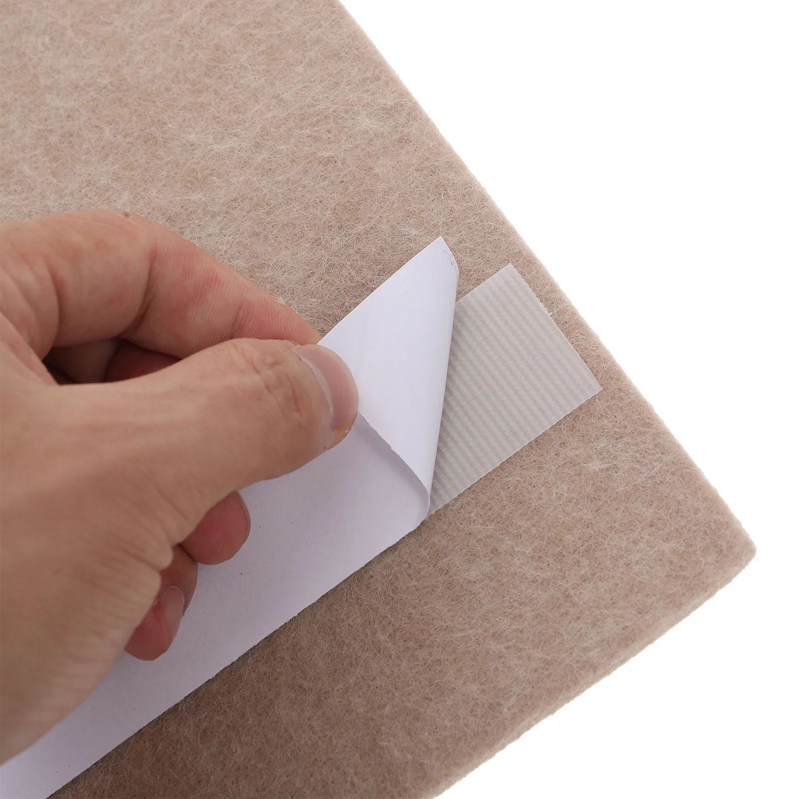 6Pcs Decorative Felt Bulletin Board Tiles Removable Wall Pin Board for Notes Calendar Reminders Office Workspace Organization