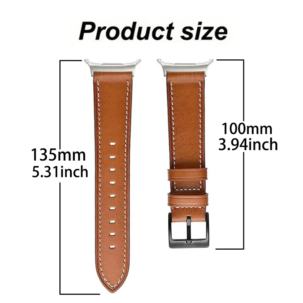 سوار معصم ناعم من الجلد الاصطناعي لساعة سامسونج جالاكسي 8 40 ملم 44 ملم جالاكسي 8 كلاسيك 46 ملم سوار قابل للتنفس