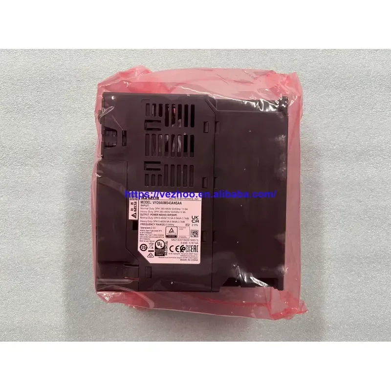 MS300 Series VFD9A0MS43ANSAA 3.7kW Three-Phase AC Motor Drive Compact Vector Inverter