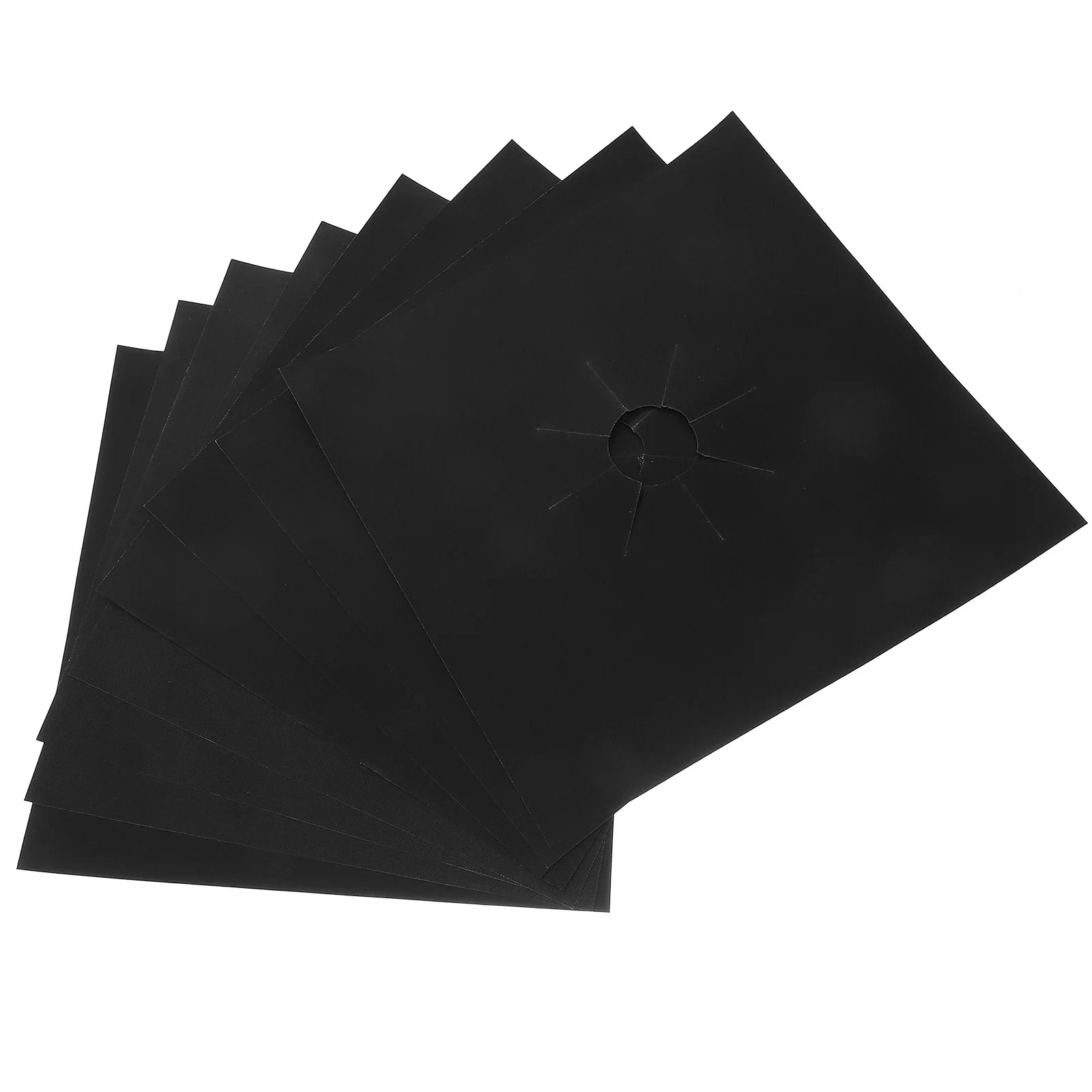 

8 Pcs Stove Top Protector Gas Range Covers Electric Stove Cover Burner Liners Antistain Antioil Reusable