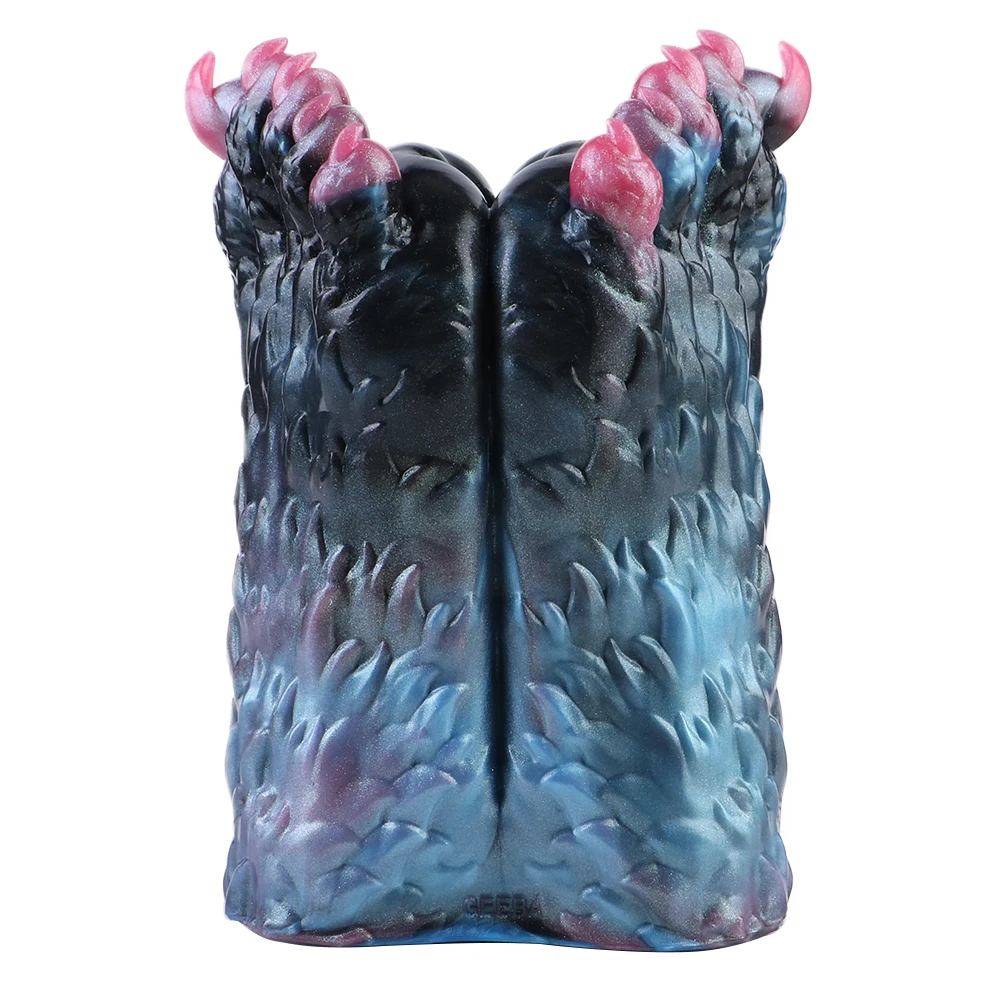 지바 판타지 몬스터 비스트 풋 남성용 자위기구 실리콘 질 남성용 페니스 스트로커 성인 남성용 오나홀 리얼리틱 질 섹스토이