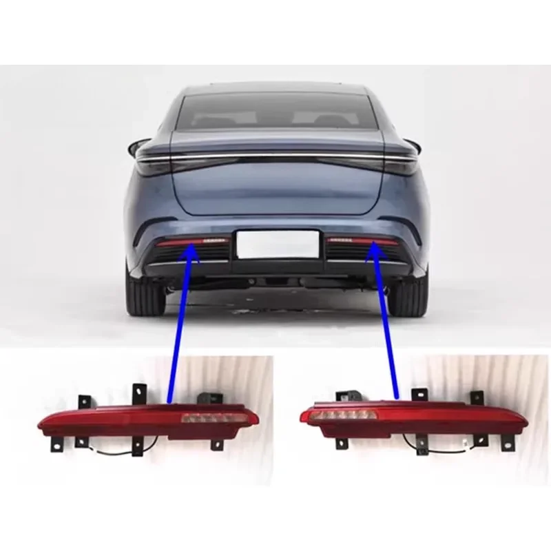 

Rear Bumper Lights, Rear Bumper Left Right Reflector Lamp Reverse Light for BYD Seal Dmi HXHA-4116300 HXHA-4113200