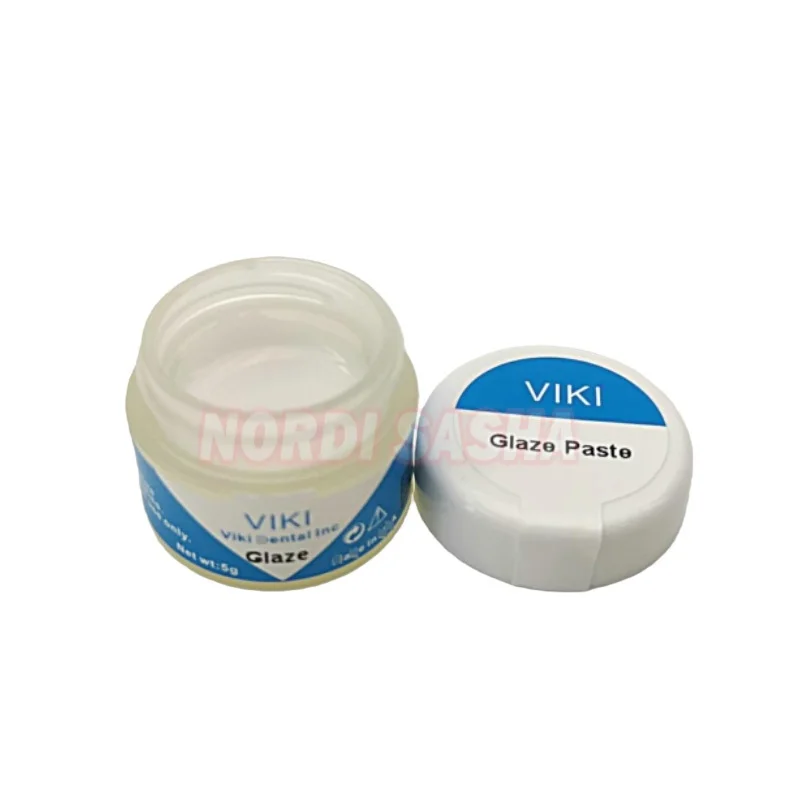 

5g/Bottle VIKI Glazing & Staining Glaze Paste Dental Restoration Paste for All Ceramics Dental Lab Materials