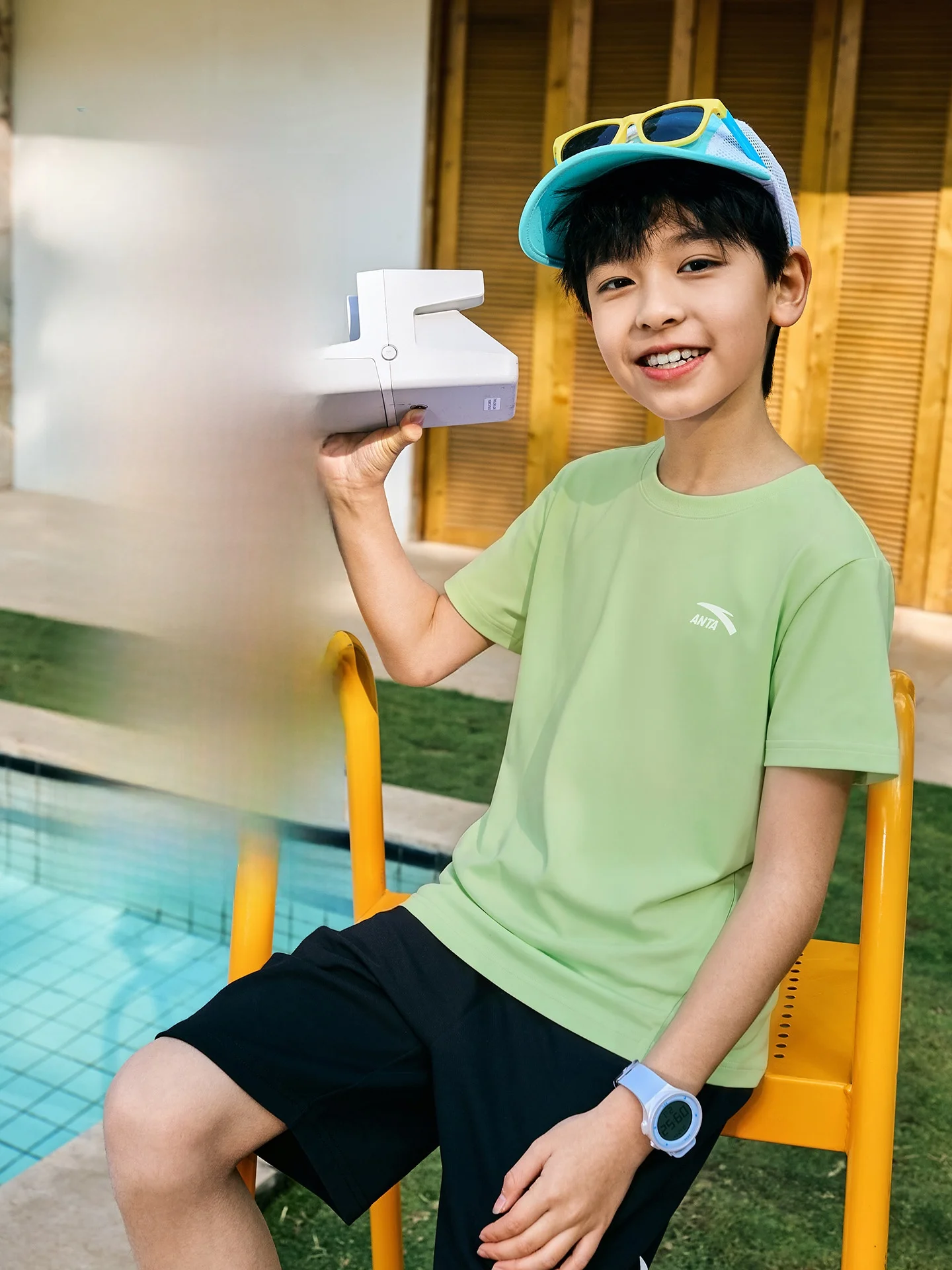 kids-boys-sports-set-summer-breathable-quick-dry-short-sleeve-shorts-two-piece-set-comfortable-casual-wear-for-children