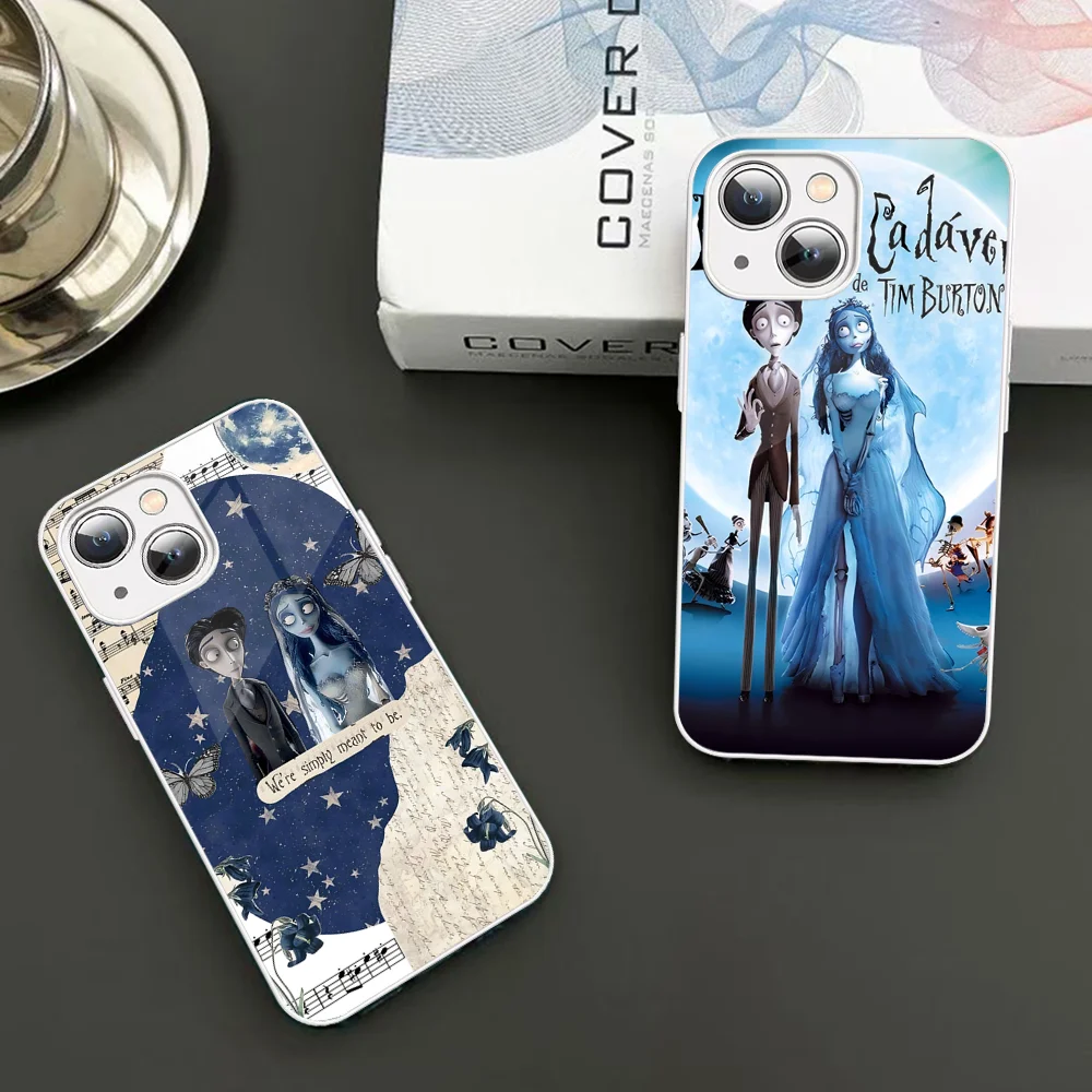 The Movie C-Corpse B-Bride Phone Case Tempered Glass For iphone 14 13 12 11 Pro Mini XS MAX 14Plus X XS XR Fundas