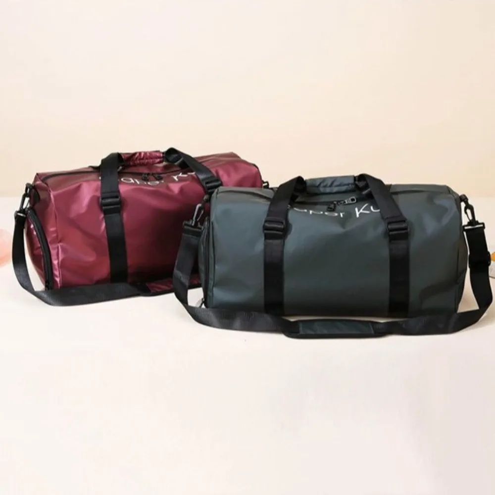 Large Capacity Fitness Handbag Dry and Wet Separation with Shoe Box Travel Duffels Bags Oxford Cloth Handheld