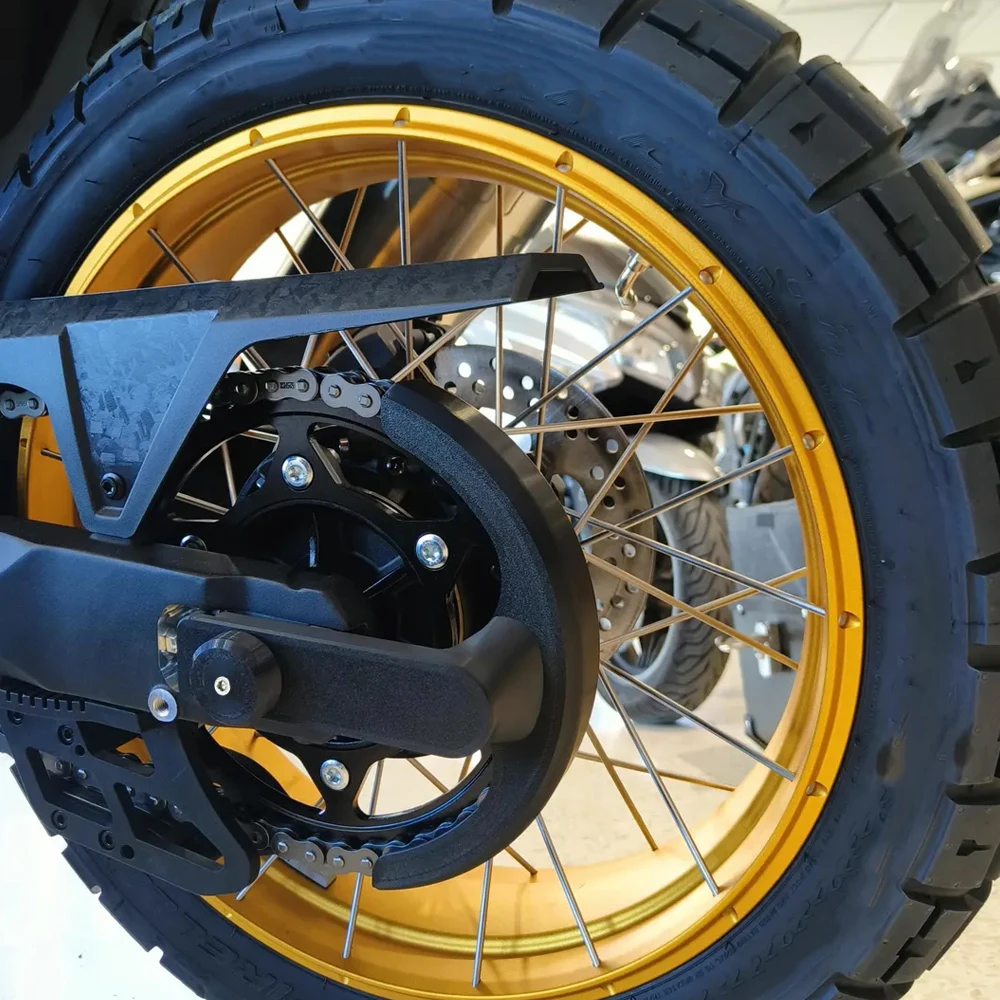 For VOGE DS800X Rally 800DSX Motorcycle Chain Guard Splash Protector Rear Chain Guard Sprocket Protection Cover Anti-Splash