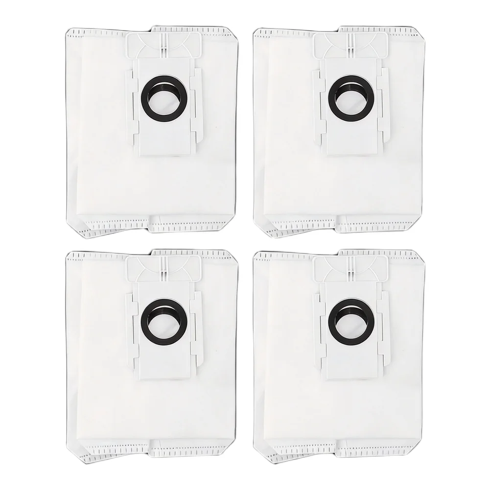 4L Disposable Robot Vacuum Cleaner Dust Bags Compatible with For Tapo RV30 Plus and RV10 Plus Easy to Use Design