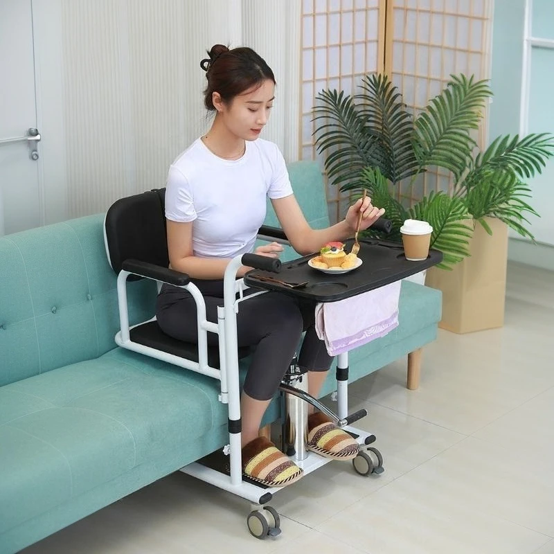 

Multi-functional Home Bath Safety Equipment Hydraulic Transfer Lift Chair for Paralyzed Disable Moving Machine Chair