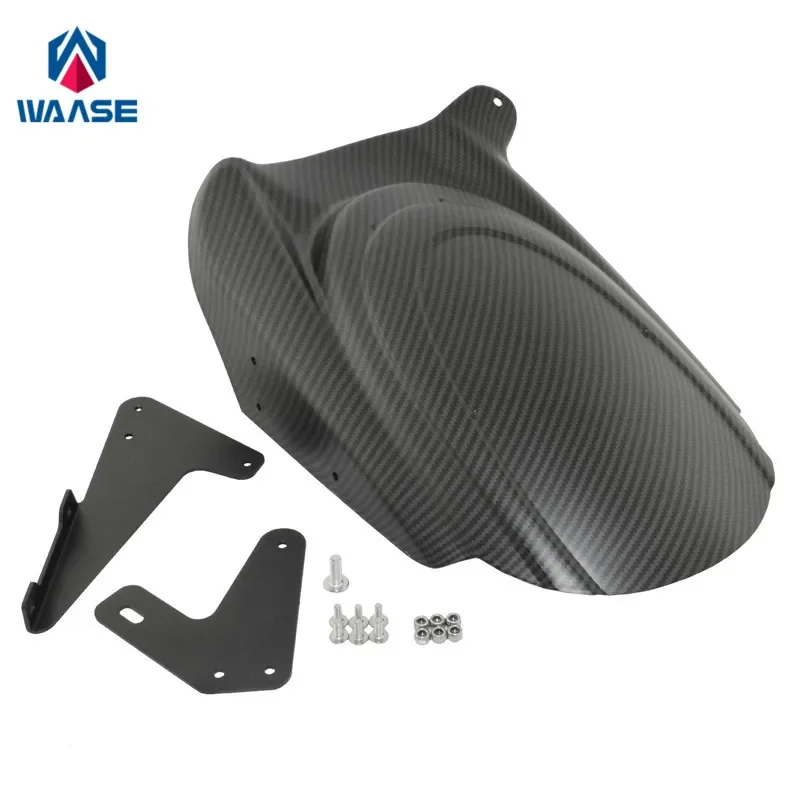 

waase For Kawasaki Versys 650 KLE650 2007 2008 2009 2010 2011 2012 2013 2014 Rear Wheel Hugger Fender Mudguard Mud Splash Guard