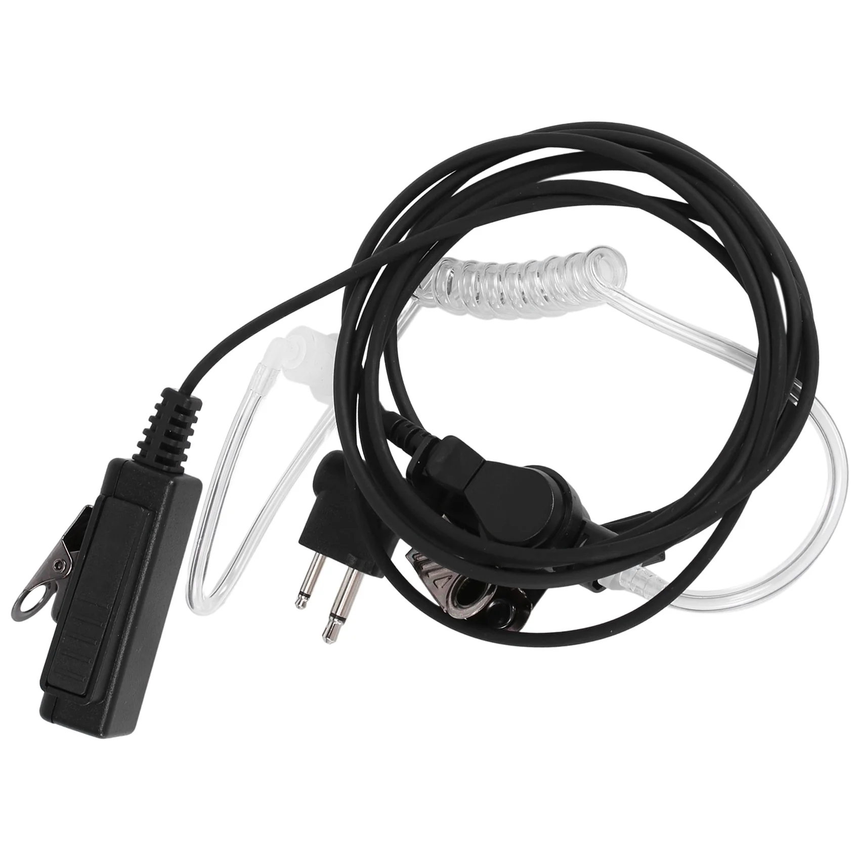 Covert Acoustic Tube Beveiliging Oortelefoon Headset PTT Microfoon Compatibel voor CP040 DP1400 GP68 GP88