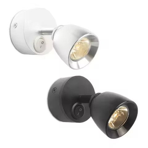 DC12V 3W 6000K 4000K 3000K LED Wash Reading Light RV Bedside Lamp Caravan Trailer Boat Boat Home Camp Interior Wall Lighting