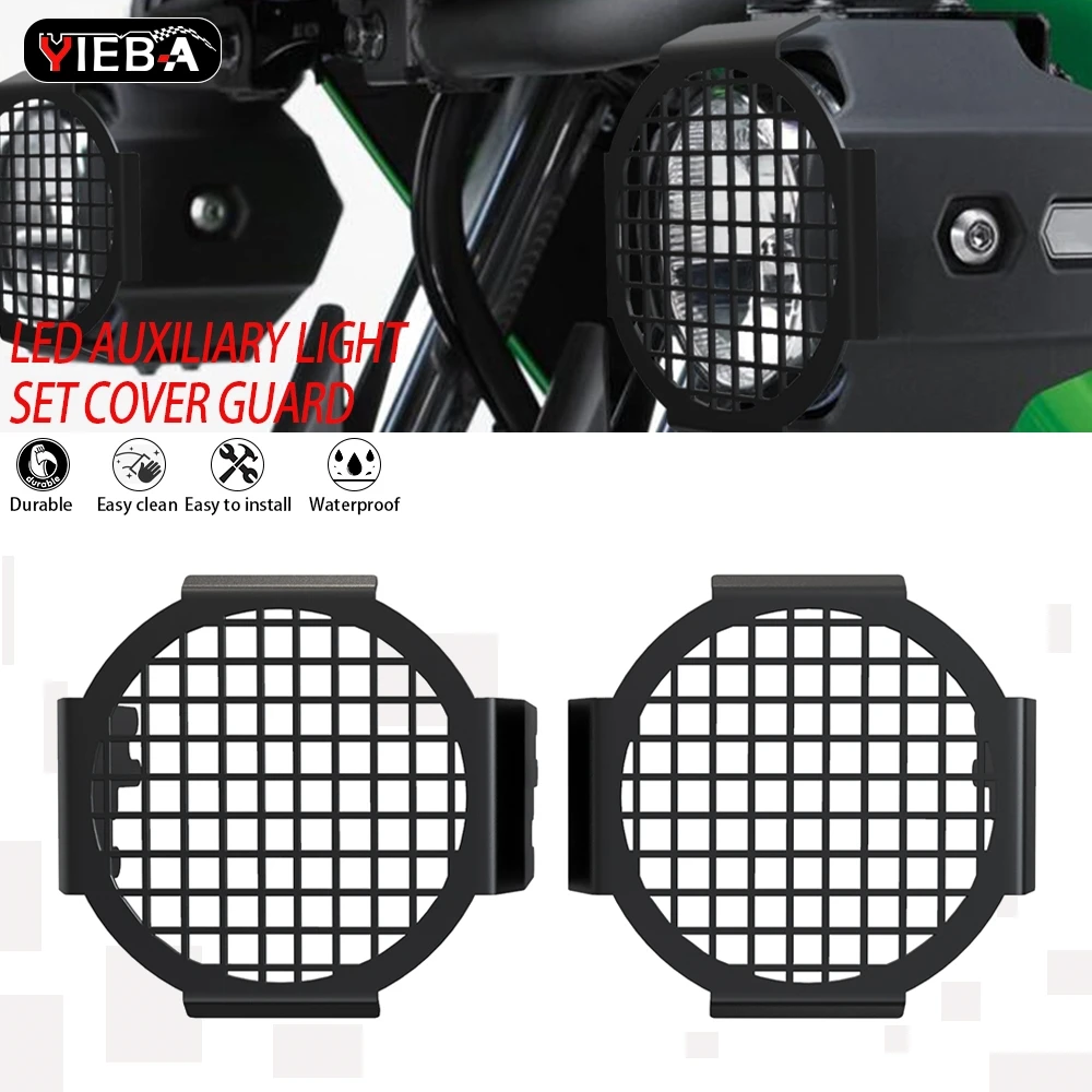 

2025 FogLight Guard For KAWASAKI VERSYS 650 VERSYS 1000SE 1000 VERSYS650 VERSYSX300 2017 - 2026 YIEBA Spotlight Protector Cover