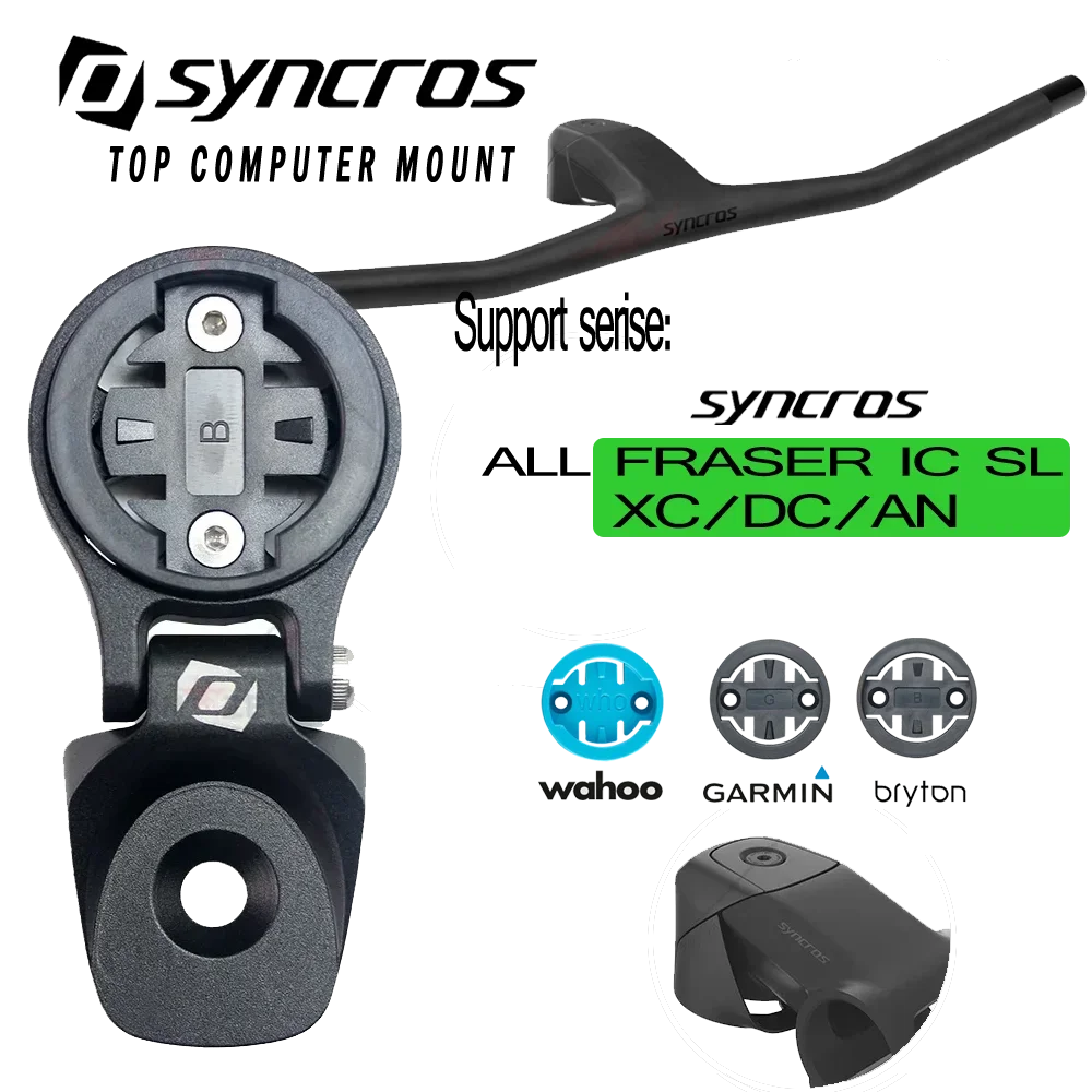 AliExpress syncros SYNCROS FRASER IC SL Series TOP Computer mount CNC Aluminum Computer Bike Stand Handlebars and XC/DC/AN Series Aluminum Stem