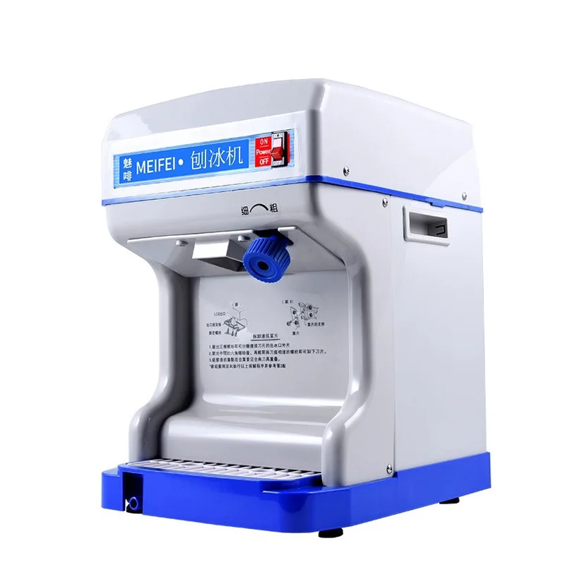 MEIFEI ماكينة حلاقة الثلج التجارية الحليب الشاي متجر الكسارة Mianmian التلقائي ندفة الثلج عصير كسارة الجليد