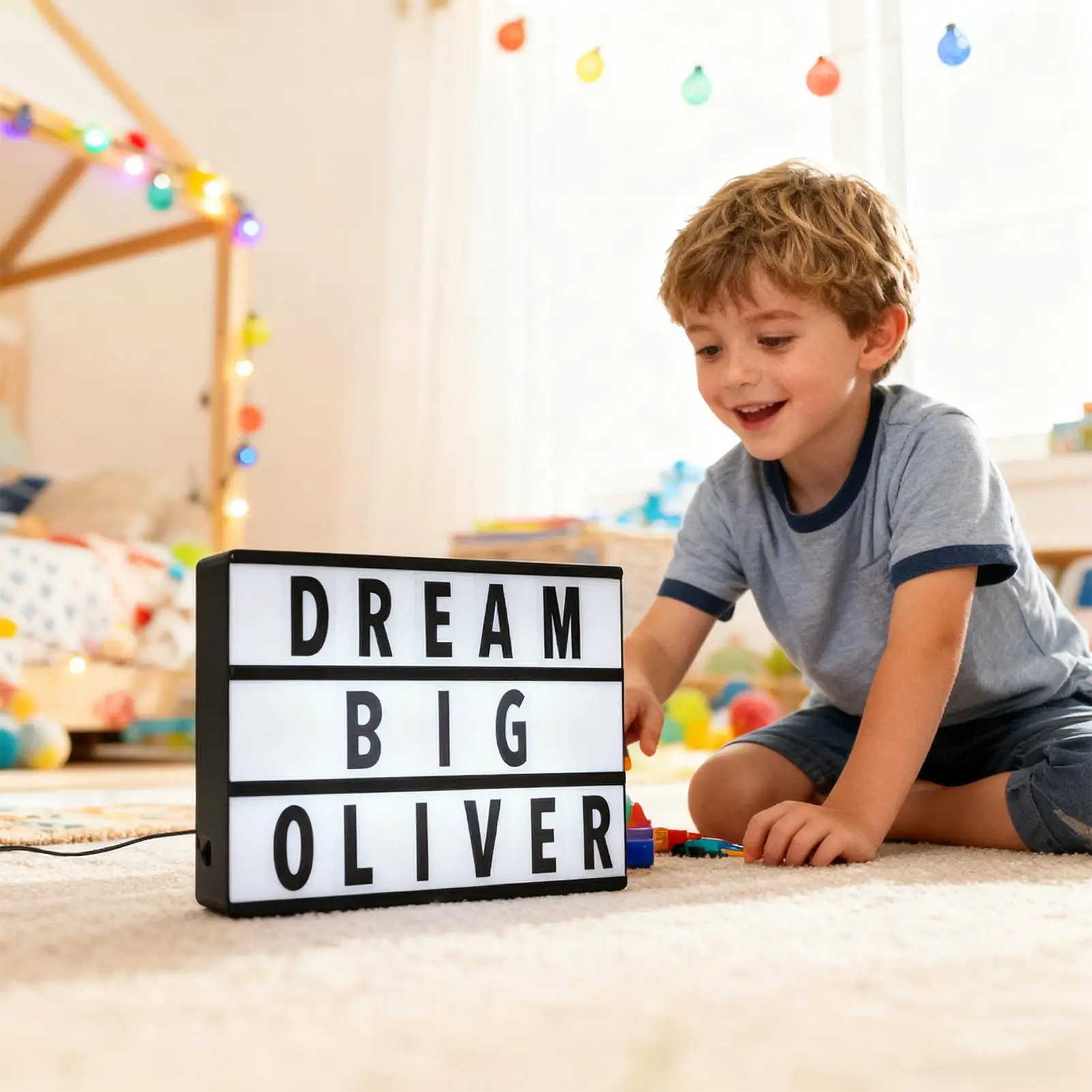 

Световой короб, знак 96, винтажный подключаемый световой короб, знак, украшение для спальни, школьного мероприятия, сборный стол, двор, свадьба