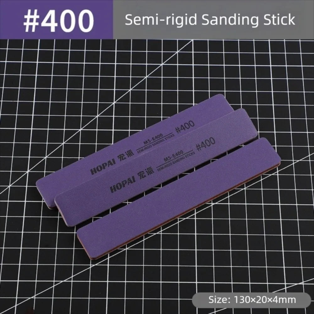 Semi-rigid Semi-rigid Sanding Sticks Reusable Washable Model Build Tools Wet Dry Use MS-E400-1500 Sanding Sticks