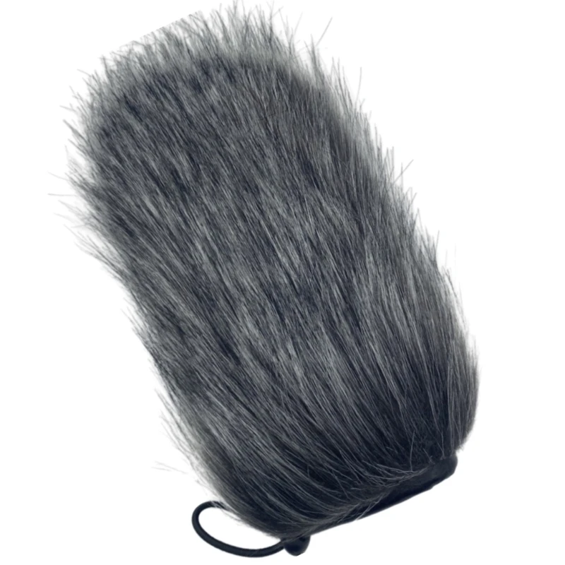 Microfoni Windmuff Manicotto antivento peloso artificiale per microfoni GO Copertura Filtrazione del rumore superiore