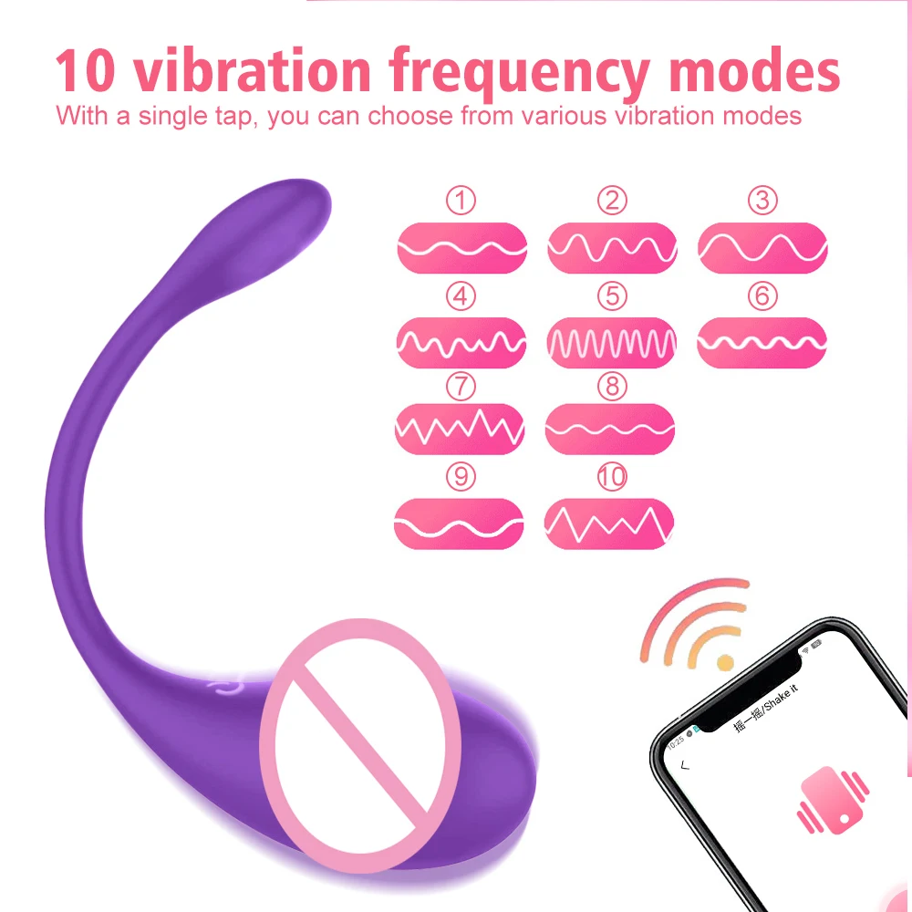 Wireless Bluetooth G Spot Vibrator for Women Dildo APP Remote Control Wear Vibrating Egg Clit Female Panties Sex Toys for Adults