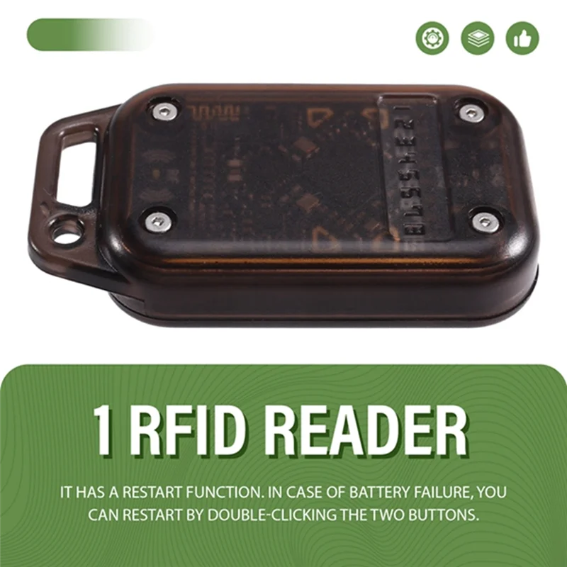 

N01R-Restart Chameleon V2.0 125 кГц 13,56 МГц RFID Смарт-чип-эмулятор NFC Дубликатор ID IC Card Декодер Chameleon Ultra