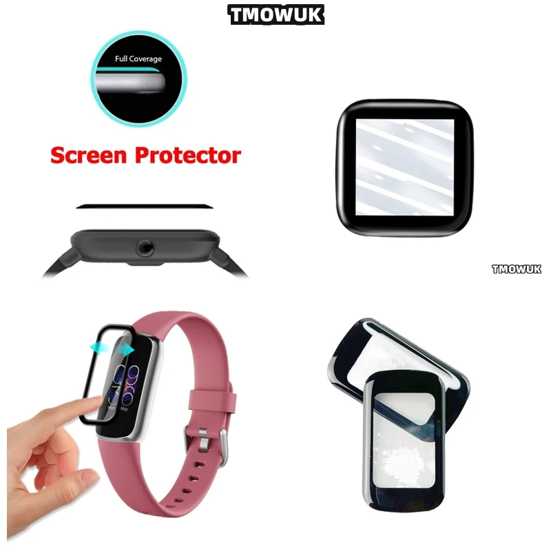 

For Fitbit Sense 2 Versa3 2 4 Inspire 3 Charge 6 5 Full Cover Screen Film Soft Flexible Anti - Scratch 3D Curv