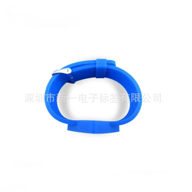 Customized. RFID High Frequency Silicone Wristband Fitness Playground Access Control NFC Bracelet Custom Printable Pattern