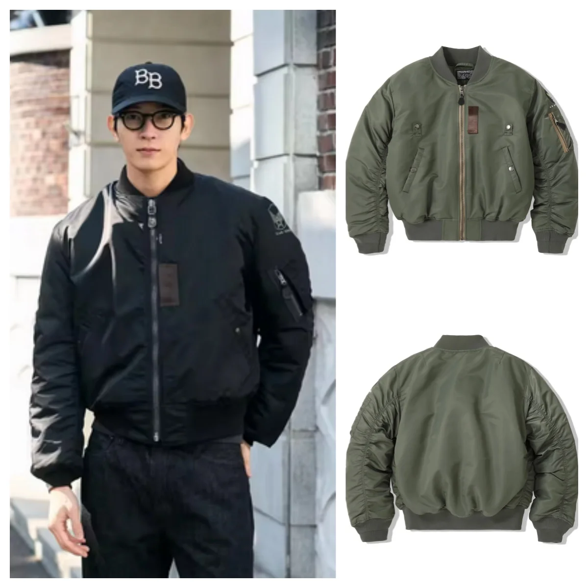 

WII USAF William Gibson 2026 MA-1 Sage Green Зимнее пальто Пилот с нейлоновой подкладкой VTG L2B Винтажная японская летная куртка-бомбер для мужчин