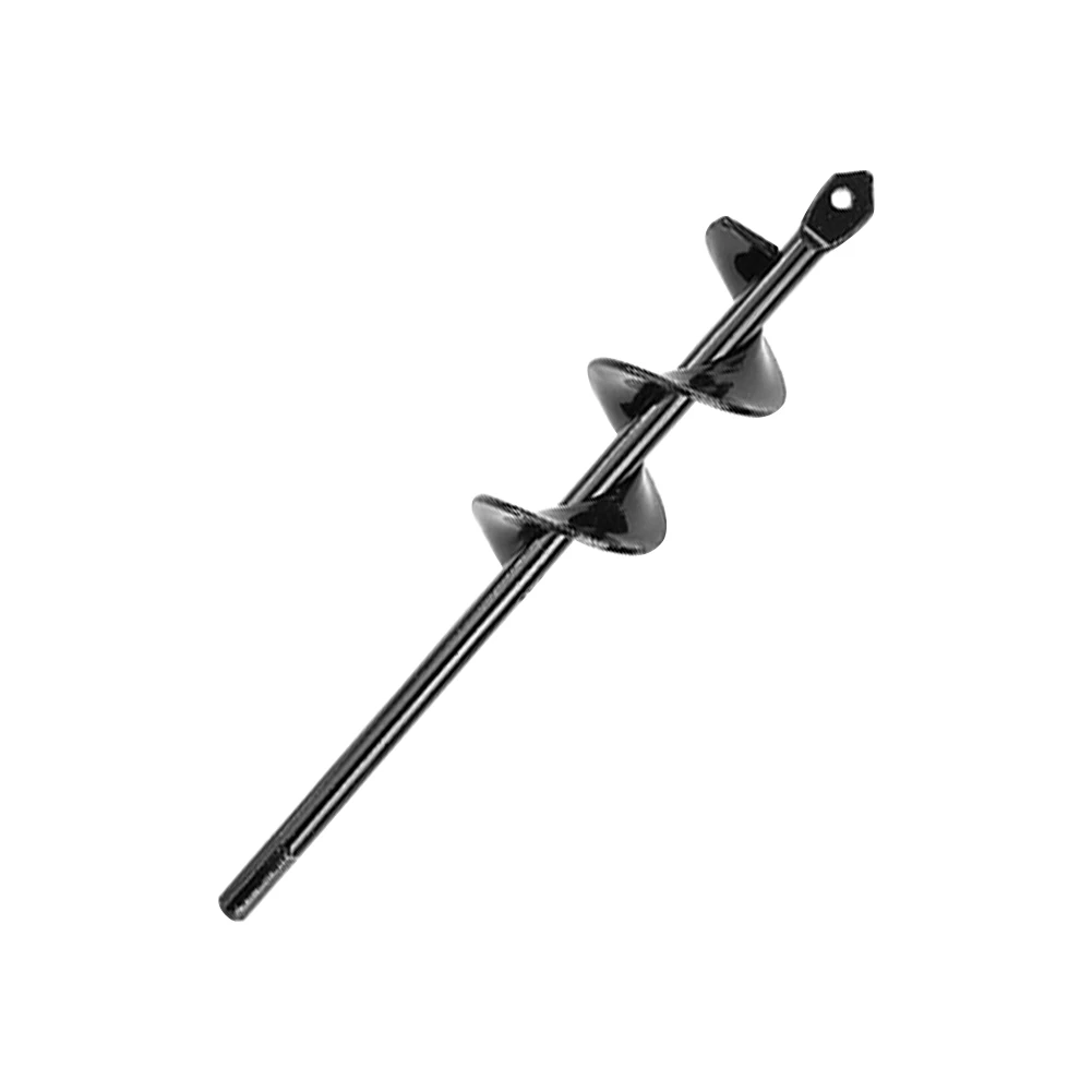 Barrena espiral tierra broca patio jardín flor macetero agujero excavadora 4x22cm
