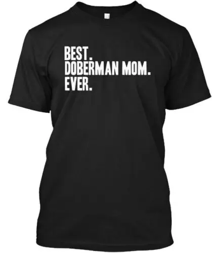 Doberman Moms Funny Dog S T-Shirt Made in the USA Size S to 5XL