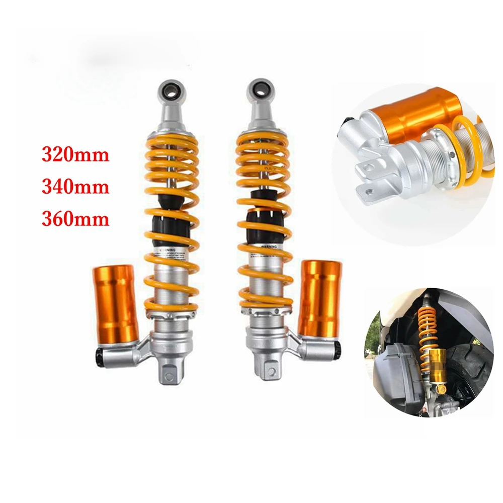 

320-360mm Motorcycle Rear Invert Air Shock Absorber Universal For Yamaha Scooter BWS Nmax Aerox155 Nvx XMax Pcx125 150 Gtr125