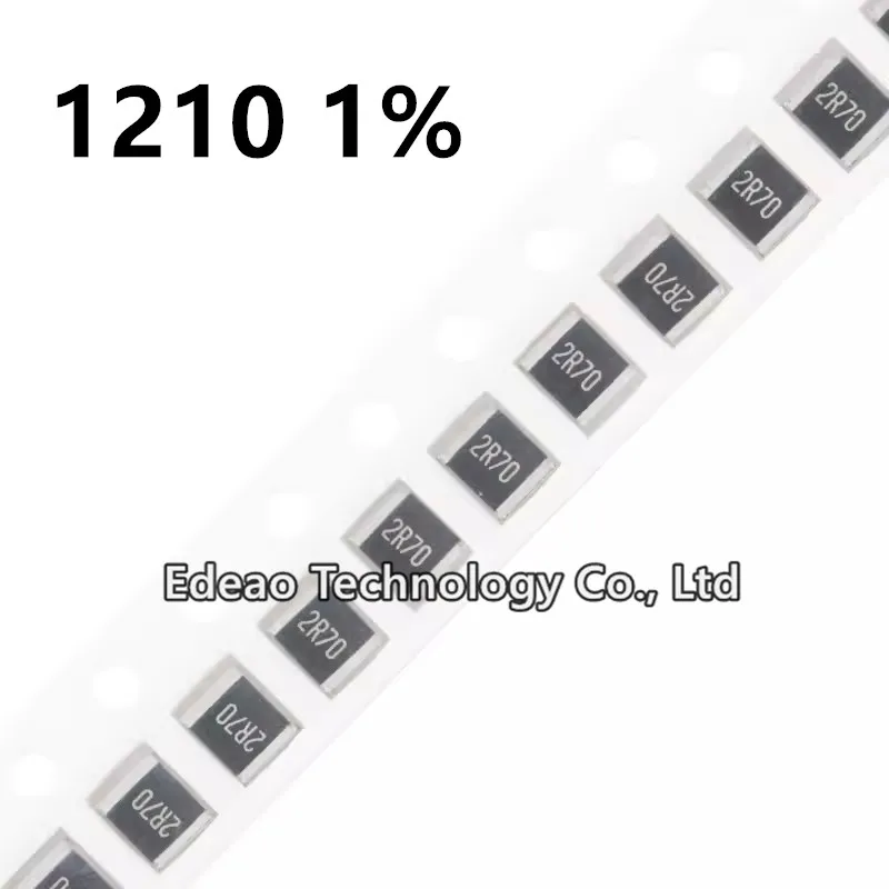 

100PCS/lot 1210 1/2W 0.5W SMD Resistor 1% 0R ~ 1M 1 10 100 150 220 330 ohm 1K 2.2K 10K 100K 0R 1R 10R 100R 150R 220R 330R