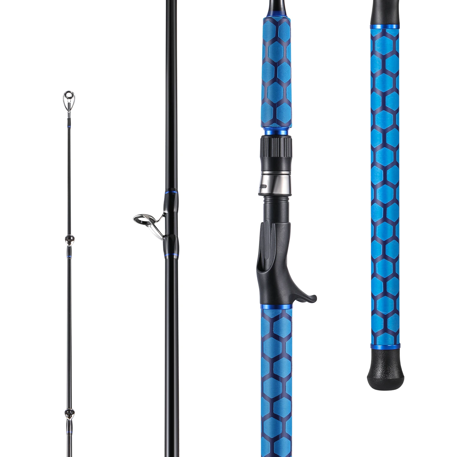 

Удилище Sougayilang 2-секционное 2.4м для заброса на дальние дистанции, карповое удилище, максимальное сопротивление 13кг, для ловли карпа и морской рыбалки