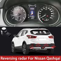 Car Parking Sensor Reverse Backup Radar 8 Probes Beep Show Distance On Display Sensor Video System For Nissan Qashqai 2016-2022