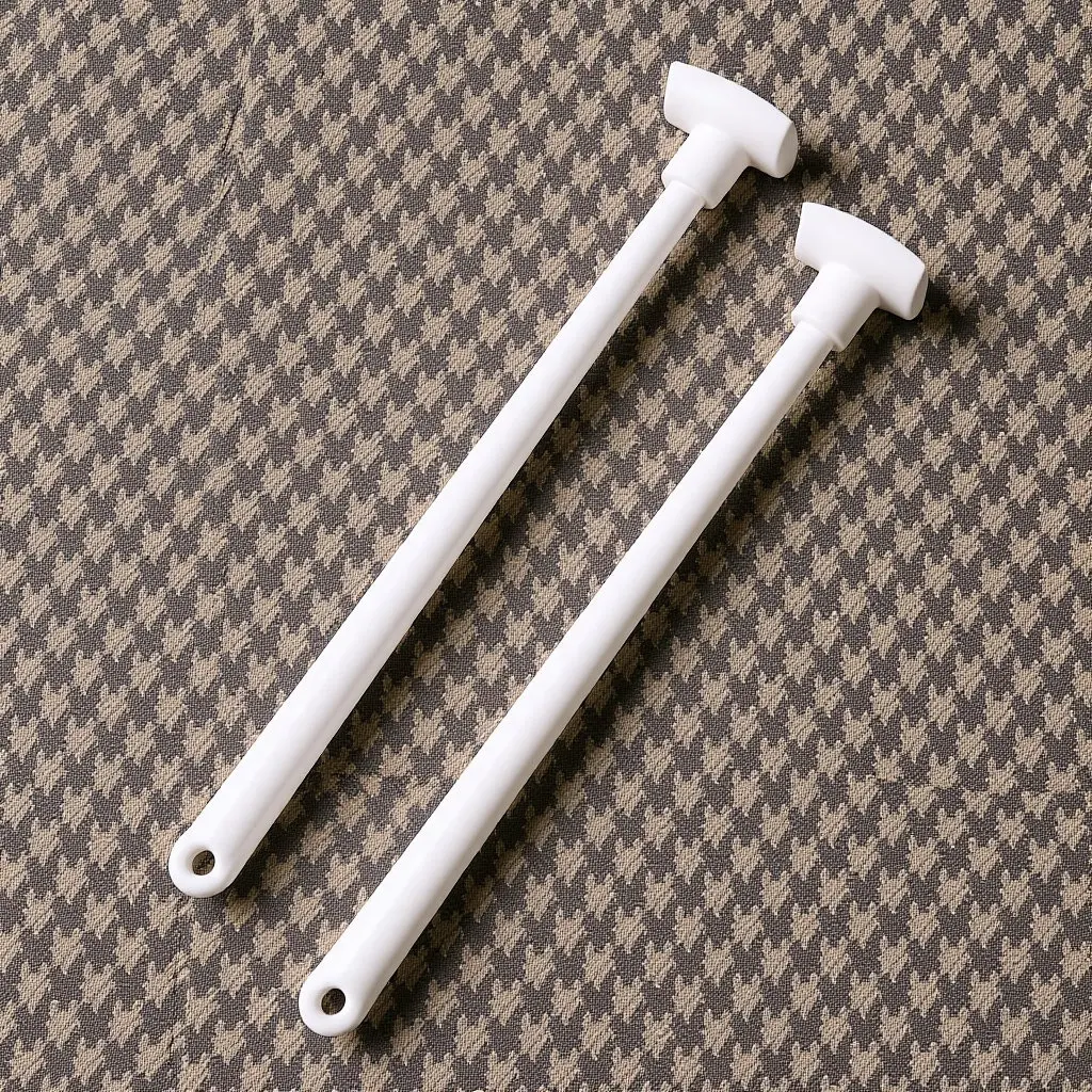 2Pcs Premium Silicone Bottle Scraper Long Handle Spatula for Jam Marmalade Creams Shampoo Conditioner Foundation