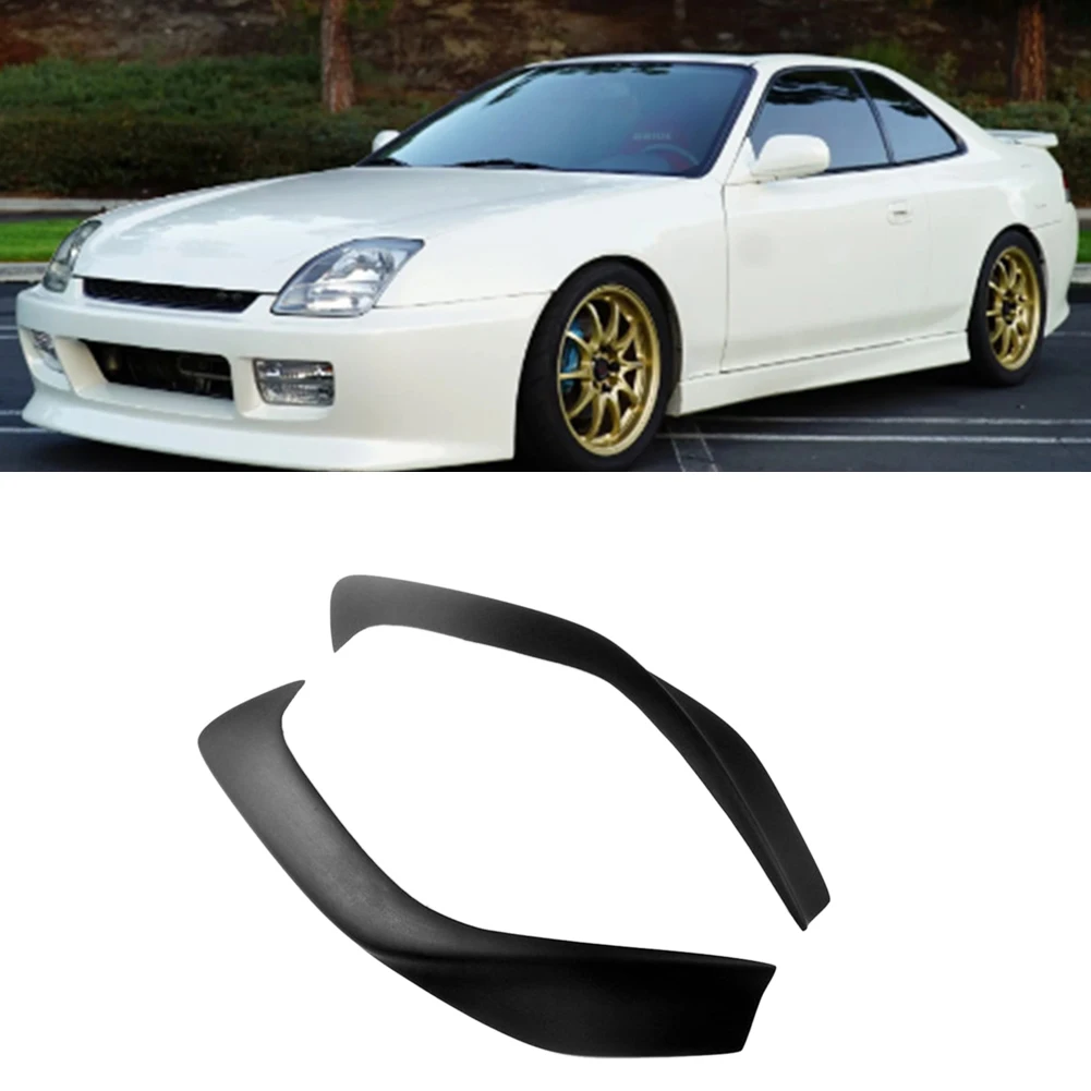 

Excellent-Car Front Headlight Cover Head Light Lamp Eyelid Eyebrow Trim Resin For Honda Prelude 1997-2001 Headlight Eyebrow