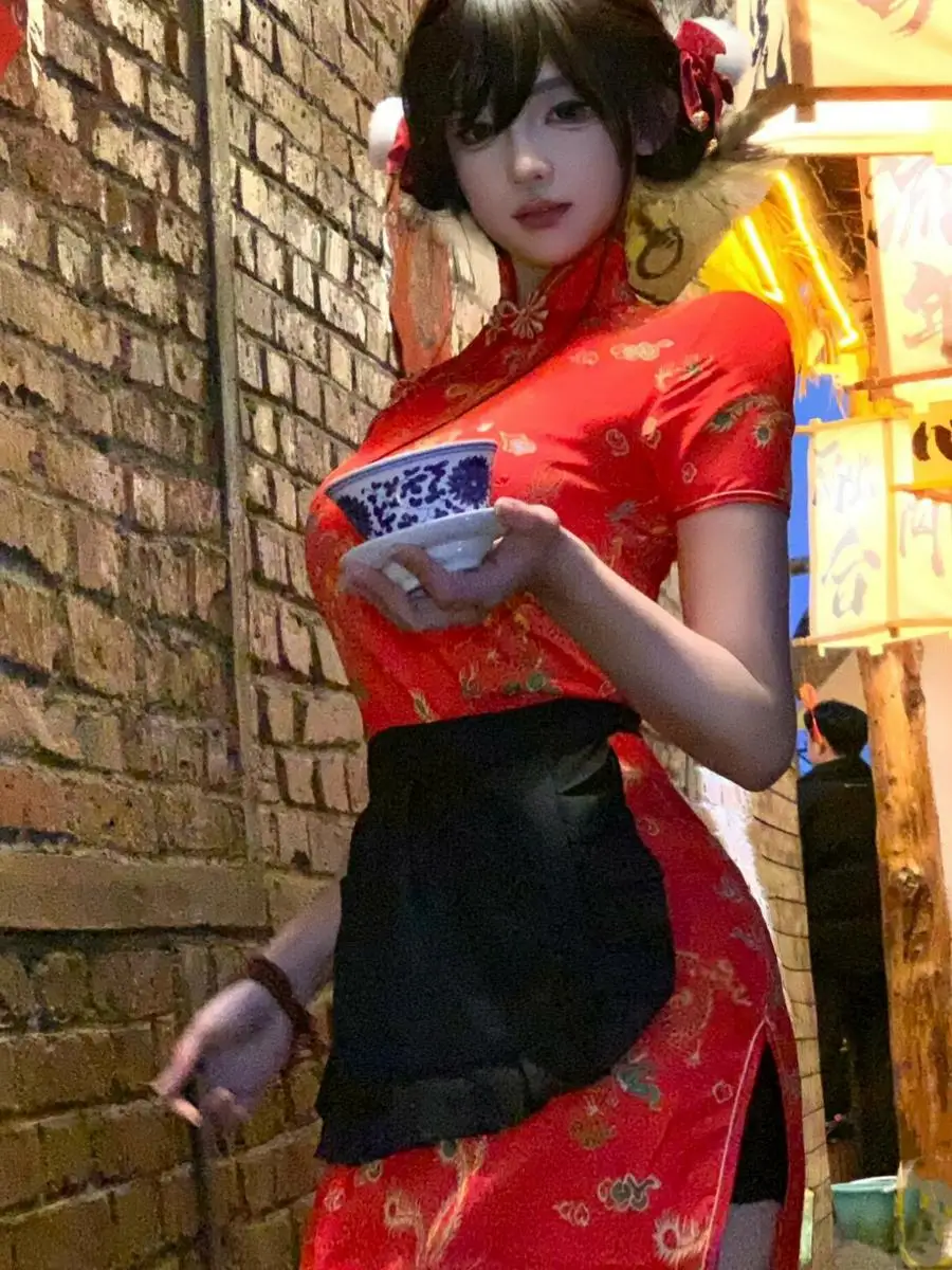 Nuovo cinese Sle Dr loween Cisas Cosplay orm Scuola orm ort Fessura bassa ort Sve