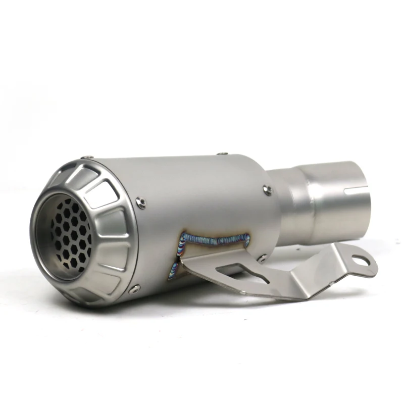 

Для S1000RR 2019-2023 S1000R 2021 2022 2023 выхлопная система мотоциклетный глушитель для мотокросса наконечник Escape Moto Racing 61 мм надевается