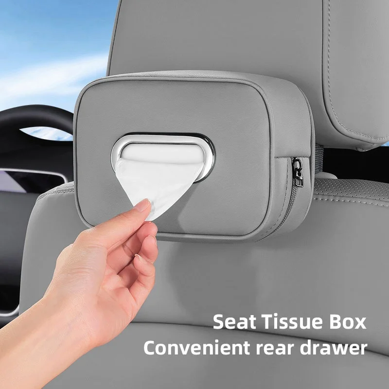 Car Tissue Box Holder Leather Armrest Case Car Interior For DS DS4S DS5 5LS DS3 DS4 DS6 DS7 DS9 WILD RUBIS SPIRIT E-Tense