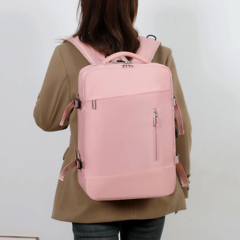 

Дорожный рюкзак для ноутбуков для женщин и мужчин, повседневная рабочая сумка, школьный рюкзак для колледжа, одобренный авиакомпанией рюкзак для пеших прогулок