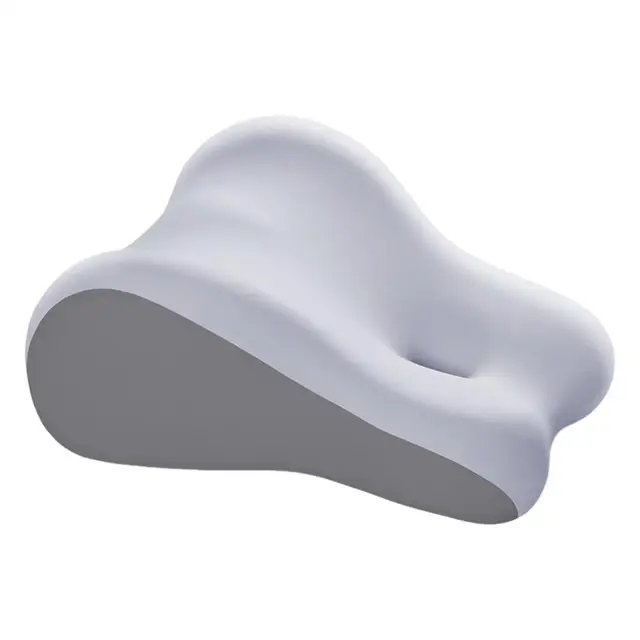 Coussin Ergonomique En Mousse Mémoire - Forme Coin, 48x41x23 Cm - Pour Support Lombaire, Positions Assises/allongées - Détachable Et Lavable