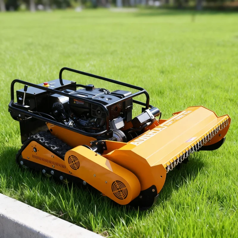 

Customized Remote Controlled Multifunctional Flail Mower – Garden Robotic Grass Cutter Lawn Mower