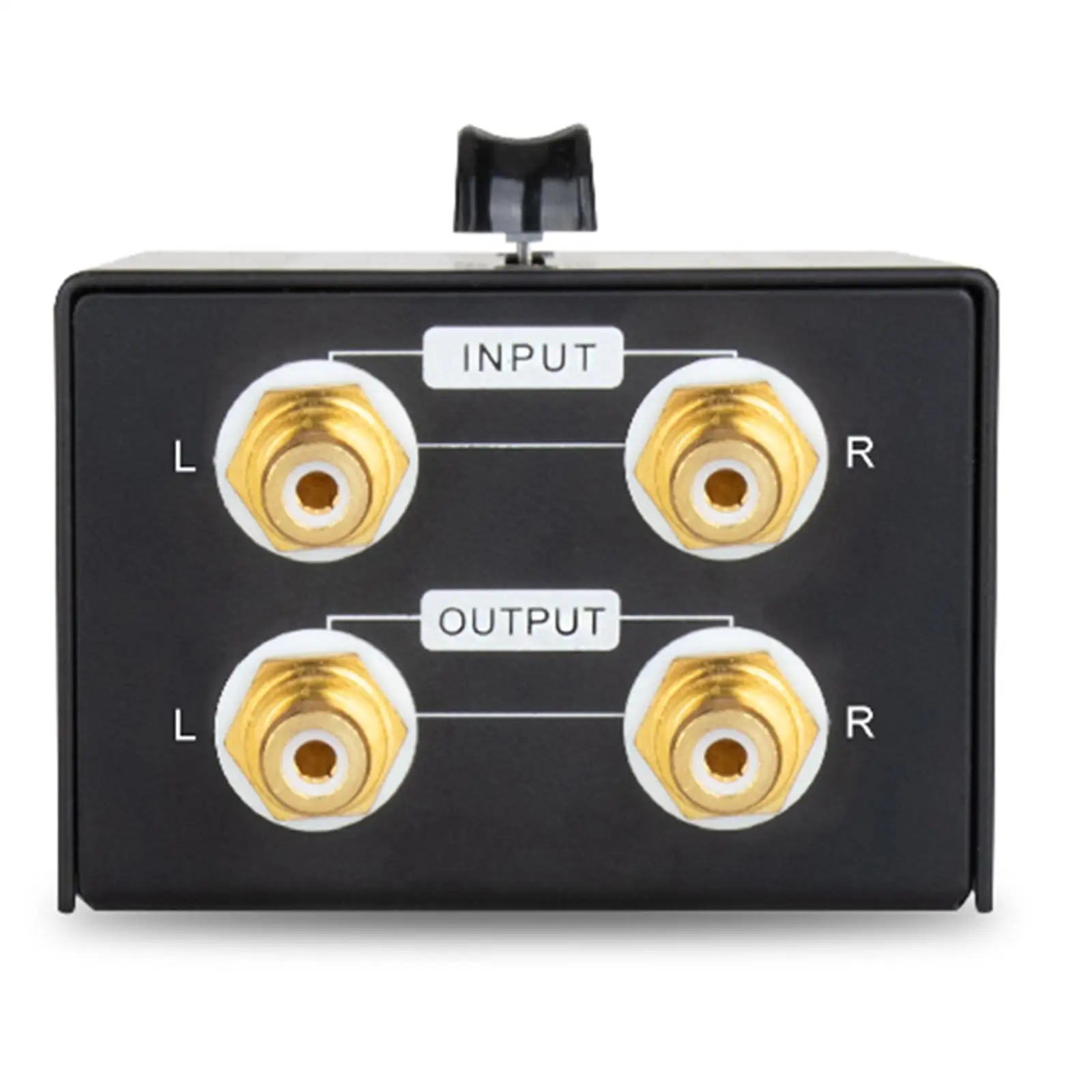 Passive Preamp Speaker Volume Controller Professional Recording Studio Use RCA Interface 128mm Fader Passive Volume Controller